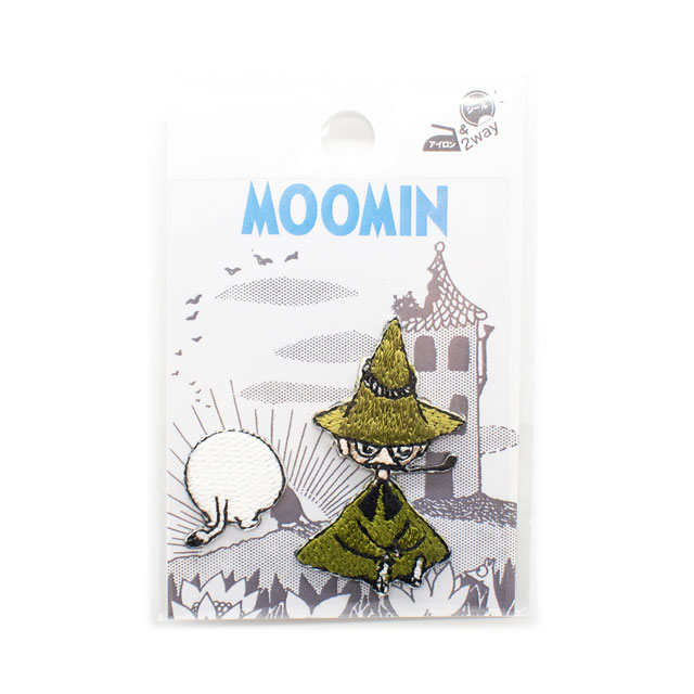 ワッペン ムーミン シールワッペンセット (GW-1044) 1A.スナフキンとムーミン 08Bf99_