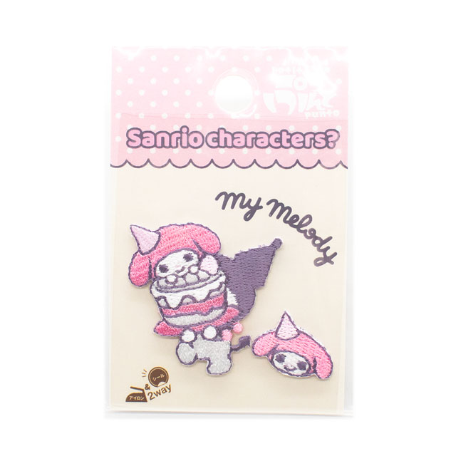 ワッペン サンリオキャラクターズ 刺繍ワッペン(GW-1045) 1A マイメロディ 08Bf99_