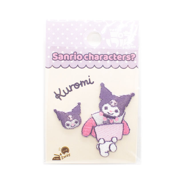 ワッペン サンリオキャラクターズ 刺繍ワッペン(GW-1046) 1A クロミ 08Bf99_