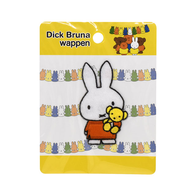 ワッペン ディック・ブルーナ ダイカット （MFW002） クマだっこミッフィー 08Bf99_