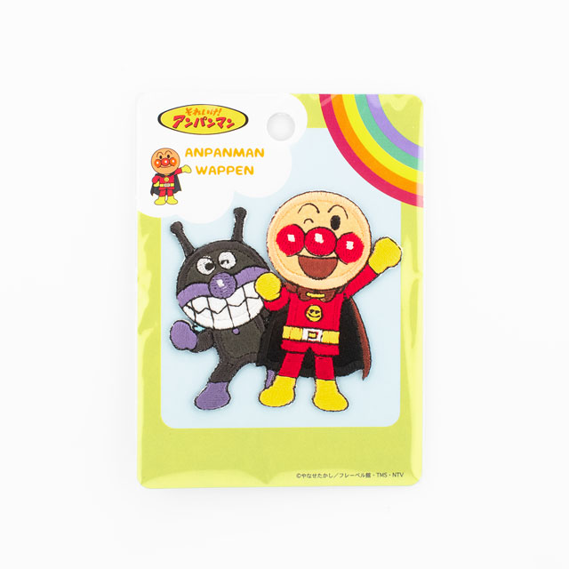 ワッペン それいけ!アンパンマン(APW201) アンパンマン・ばいきんまん 08Bf99_