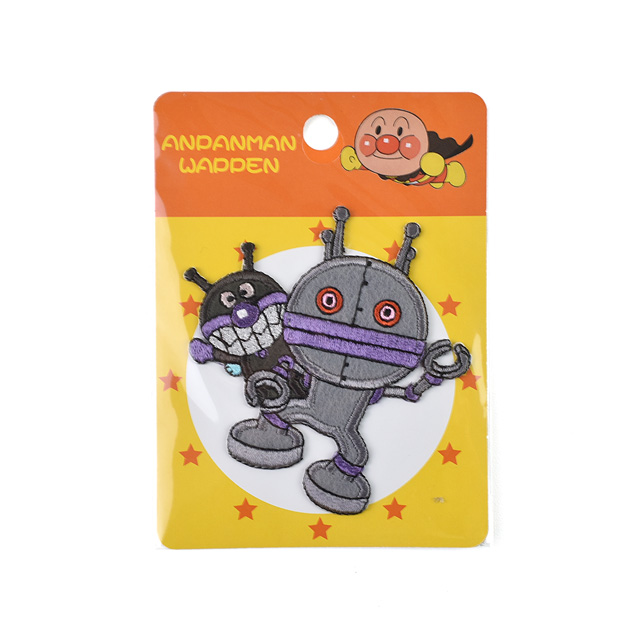 ワッペン それいけ!アンパンマン (APW206)ばいきんまん・だだんだん ペアワッペン 08Bf99_