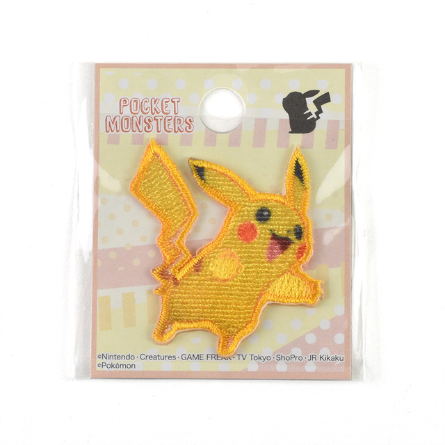 ワッペン ポケットモンスター （POS001）ピカチュウ シールワッペン 08Bf99_