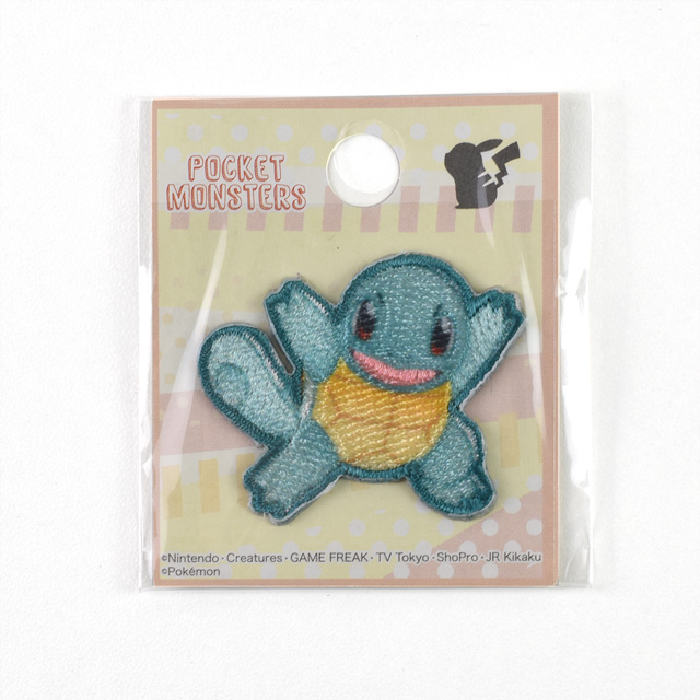 ワッペン ポケットモンスター （POS002）ゼニガメ シールワッペン 08Bf99_