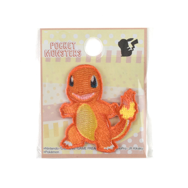 ワッペン ポケットモンスター （POS003）ヒトカゲ シールワッペン 08Bf99_