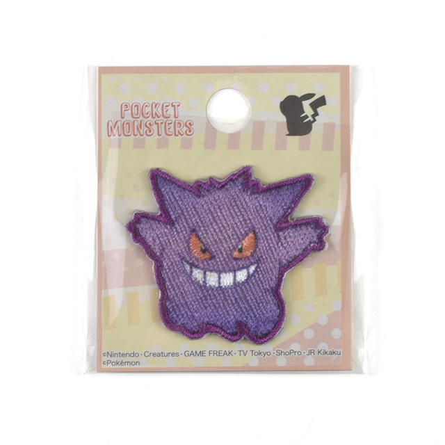 ワッペン ポケットモンスター （POS009）ゲンガー シールワッペン 08Bf99_