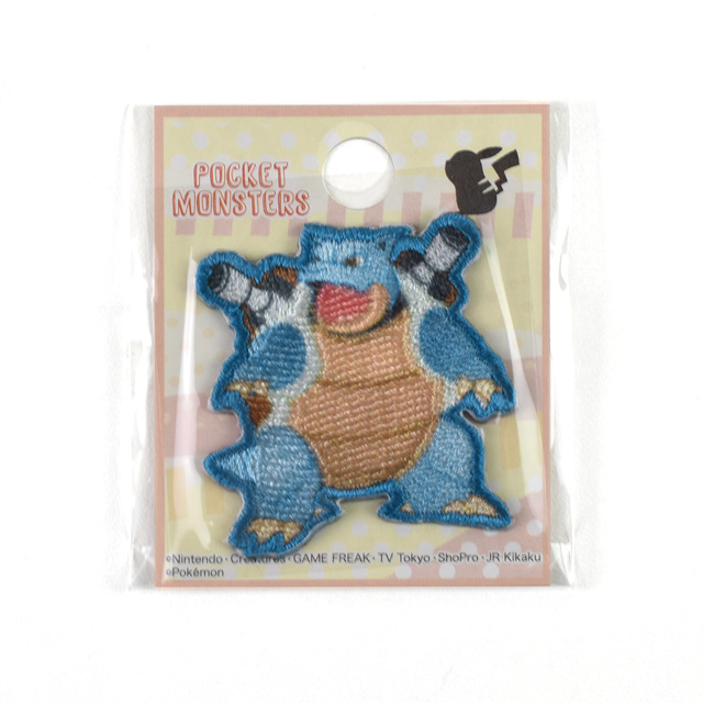 ワッペン ポケットモンスター （POS011）カメックス シールワッペン 08Bf99_