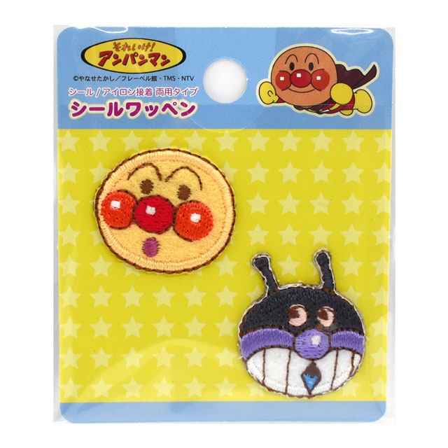 シールワッペン それいけ!アンパンマン(ANA101) アンパンマン&ばいきんまん 08Bf99_