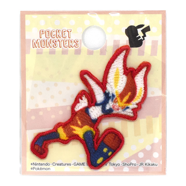 ワッペン ポケットモンスター（POS026） エースバーン  シールワッペン 08Bf99_