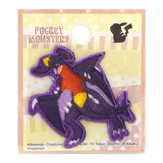 ワッペン ポケットモンスター（POS029） ガブリアス  シールワッペン 08Bf99_