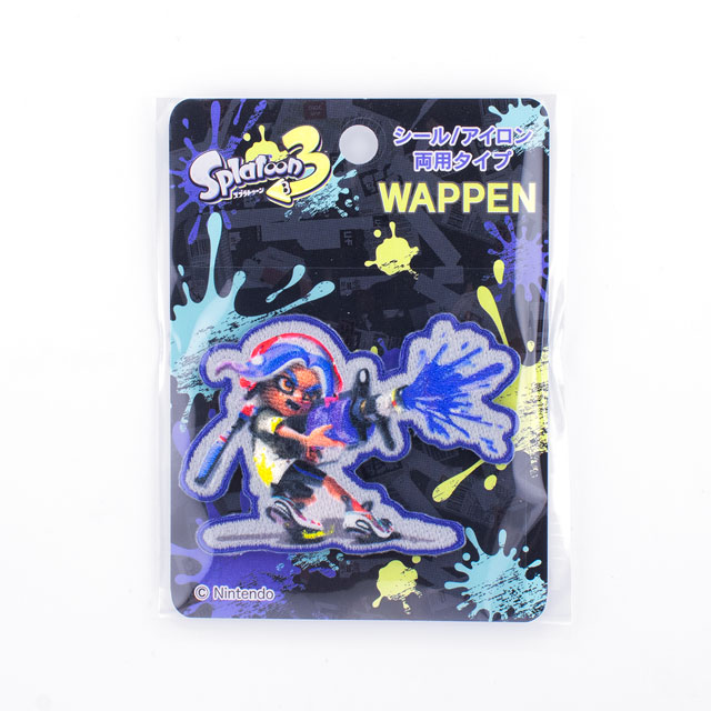 ワッペン スプラトゥーン3 シールワッペン（TOS015） オクトリング 08Bf99_
