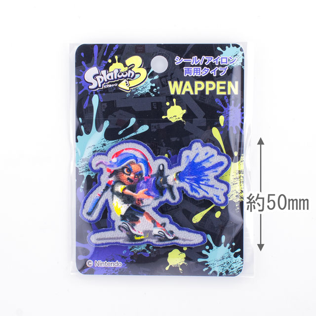 ワッペン スプラトゥーン3 シールワッペン(TOS015) オクトリング 08Bf99_