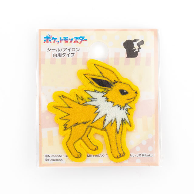 ワッペン ポケットモンスター シールワッペン(POS036) サンダース 08Bf99_
