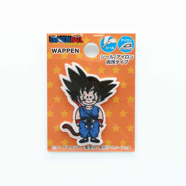 ワッペン ドラゴンボールDAIMA ミニワッペン(DBA001) 孫悟空 08Bf99_