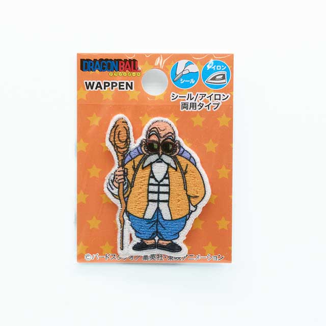 ワッペン ドラゴンボールDAIMA ミニワッペン(DBA004) 亀仙人 08Bf99_