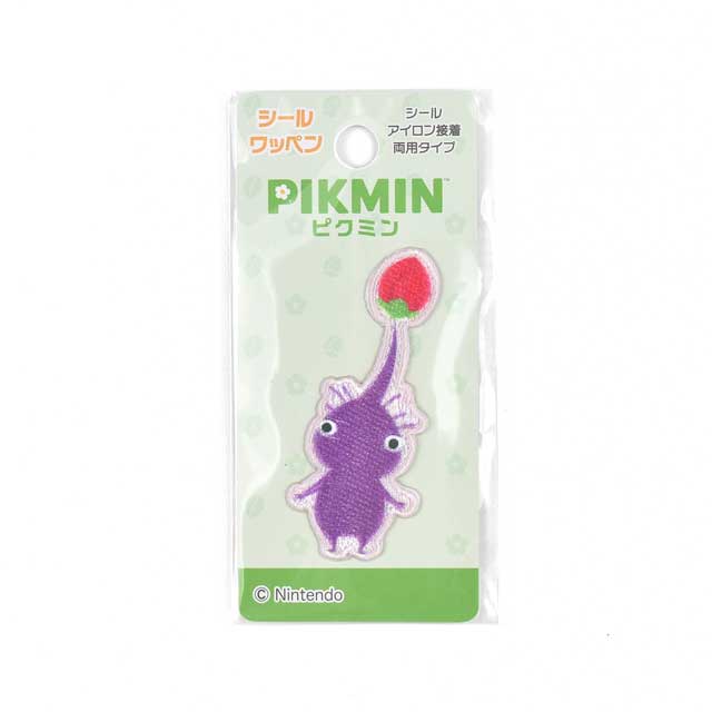 ピクミン シ－ルワッペン（PMS007） 紫ピクミン 08Bf99_