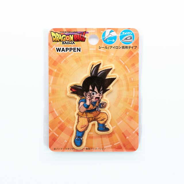ワッペン ドラゴンボールDAIMA(DBS030) 孫悟空 08Bf99_