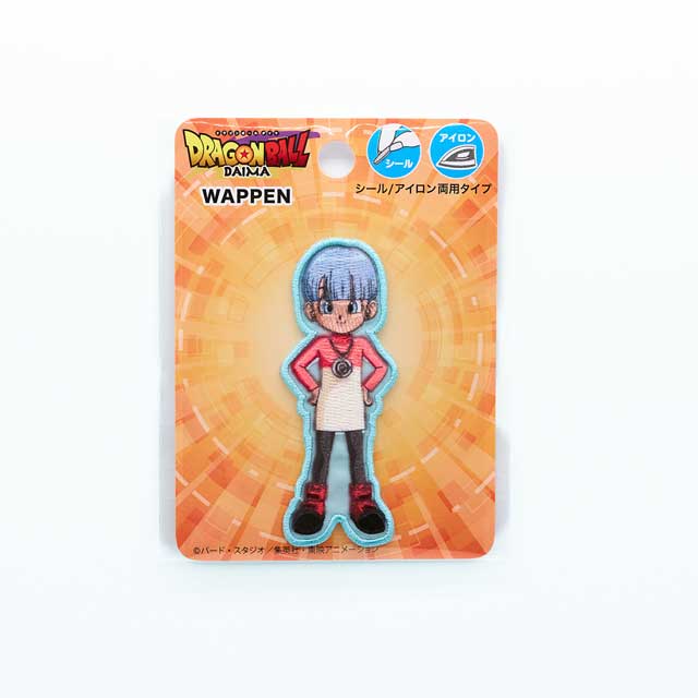 ワッペン ドラゴンボールDAIMA(DBS033) ブルマ 08Bf99_