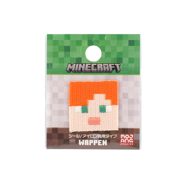 ワッペン マインクラフト シールワッペン小（MYS001） ALEX アレックス 08Bf99_