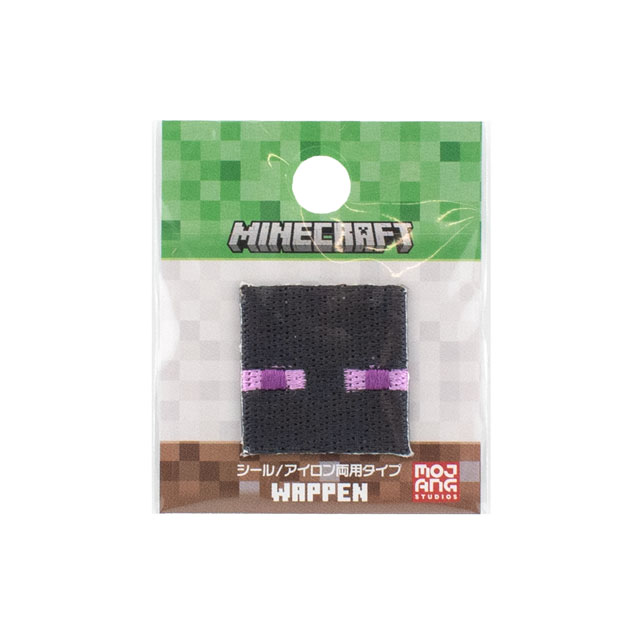 ワッペン マインクラフト シールワッペン小（MYS008） ENDERMAN エンダーマン 08Bf99_
