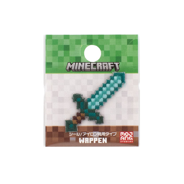 ワッペン マインクラフト シールワッペン小（MYS012） SORD 剣 08Bf99_