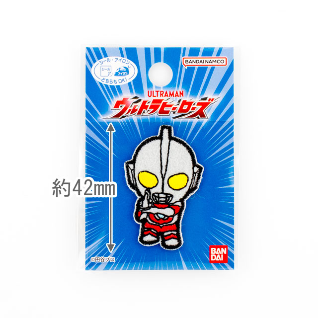 ワッペン ウルトラヒーローズ シールワッペン(PU350) PU42.ウルトラマン 08Bf99_