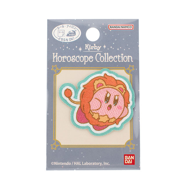 ワッペン 星のカービィ ホロスコープ・コレクション(BAN500) BAN121.しし座 08Bf99_