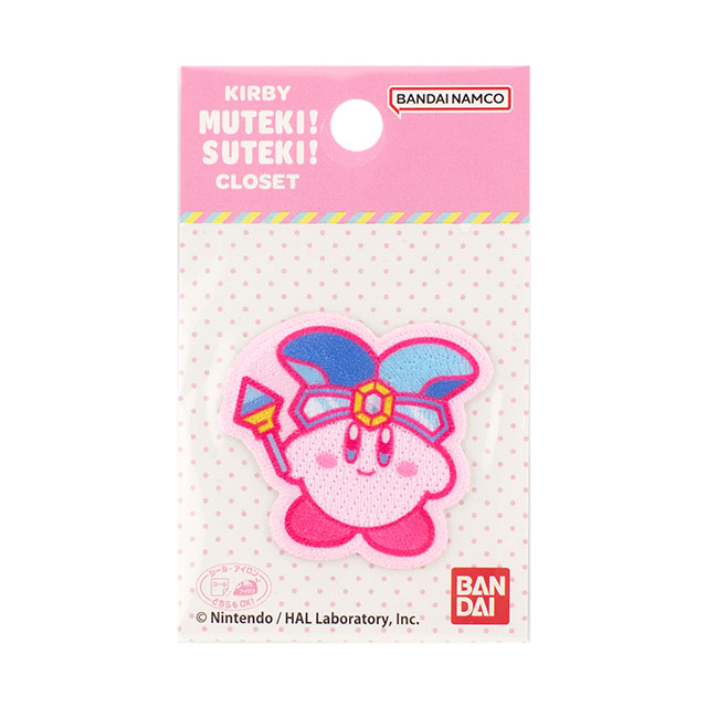 ワッペン 星のカービィ KIRBY MUTEKI！SUTEKI！CLOSET（BAN500） BAN 142.ミラー 08Bf99_