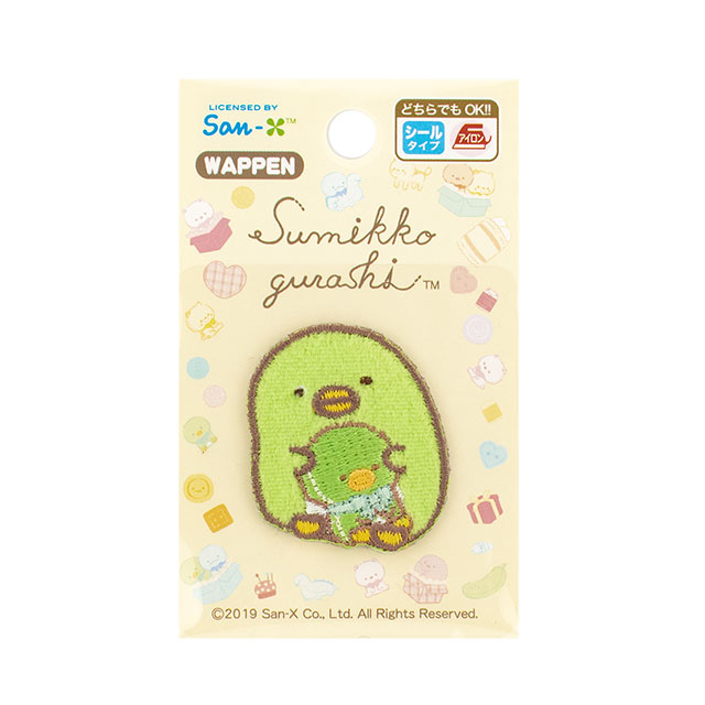 ワッペン すみっコぐらし しろくまのてづくりぬいぐるみ(PSU350) PSU102.ぺんぎん? 08Bf99_