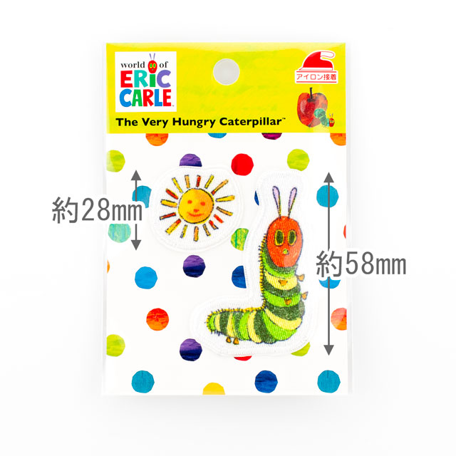 ワッペン はらぺこあおむし シールワッペン(EC550) EC03 08Bf99_