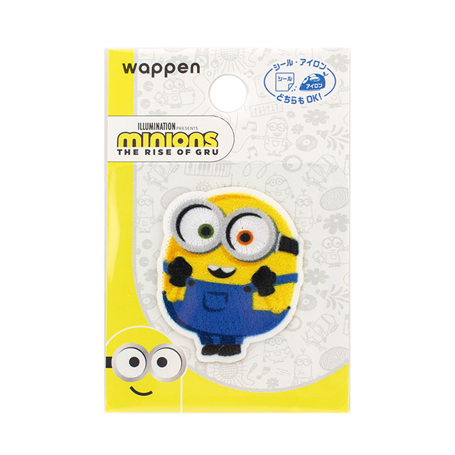 ワッペン ミニオンズ フィーバー（MIN450） MIN09.ボブ 08Bf99_