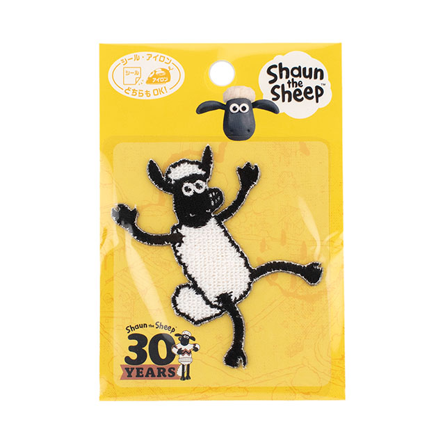 ワッペン ひつじのショーン（HS700） HS21.ショーン 08Bf99_