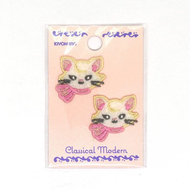 ワッペン クラシカルモダン(CMOC-37) ミニワッペン キャット 08Bf99_