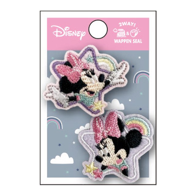 ワッペン Disney ミニーマウス(D01Y2128) 小 08Bf99_
