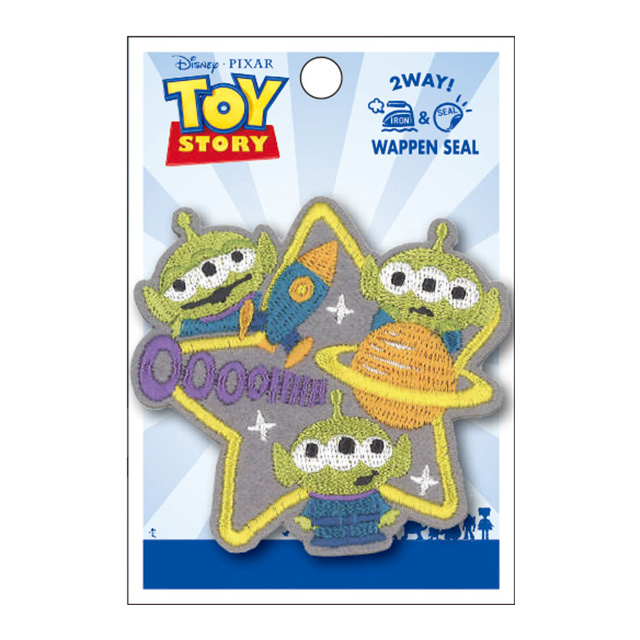 ワッペン トイ・ストーリー(D01Y2140) 大 リトルグリーンメン 08Bf99_