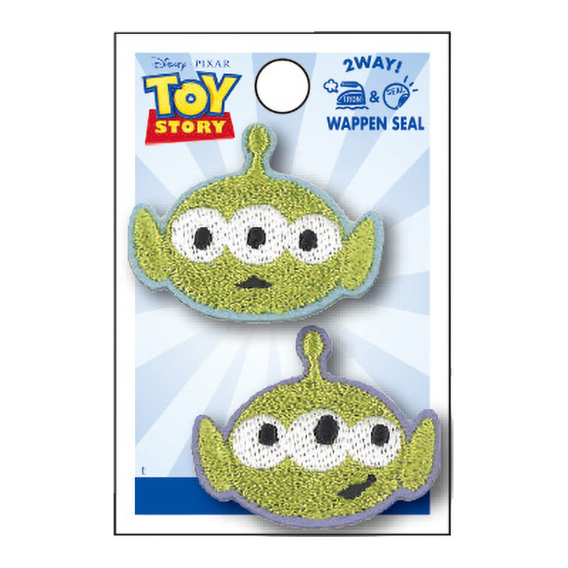 ワッペン トイ・ストーリー(D01Y2142) 小 リトルグリーンメン 08Bf99_