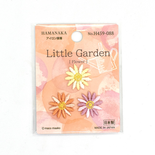 ワッペン ハマナカ Little Garden-リトルガーデン-（H459-088） Flower/フラワー 08Bf99_