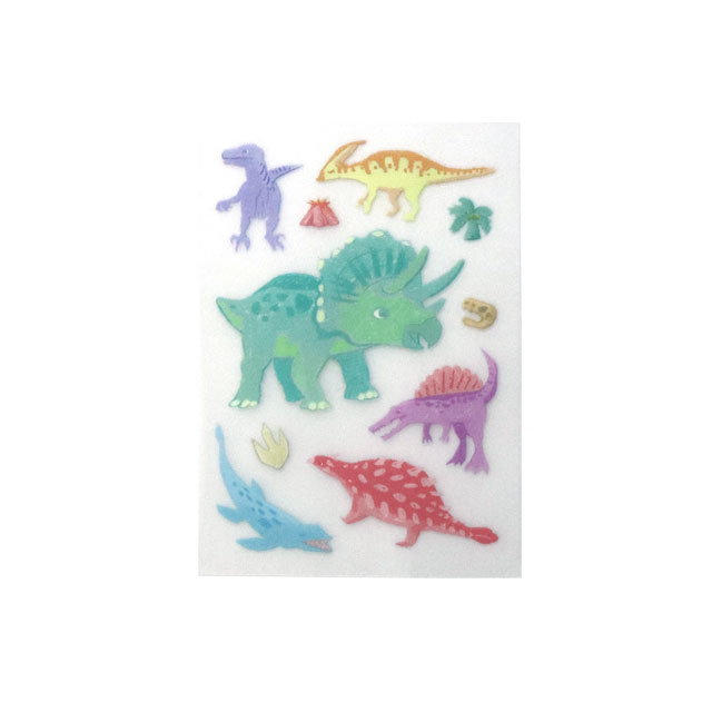 ファブリックステッカー irodo-イロド- 恐竜(90214) 色番2 08Bf99_
