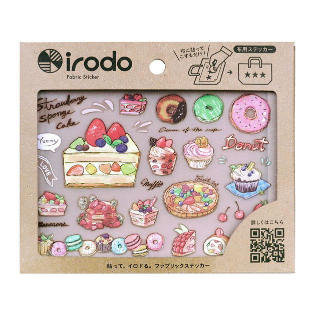 ファブリックステッカー irodo-イロド- ケーキ（90243） 08Bf99_
