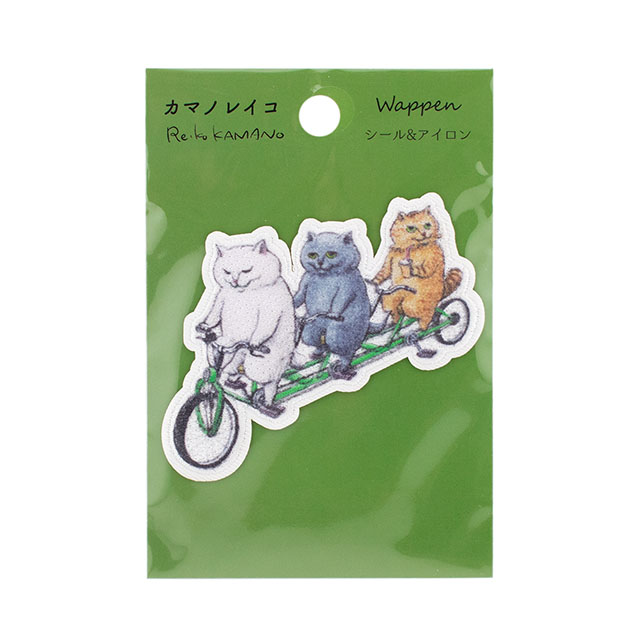ワッペン カマノレイコ（KAW-01） サイクリング 08Bf99_