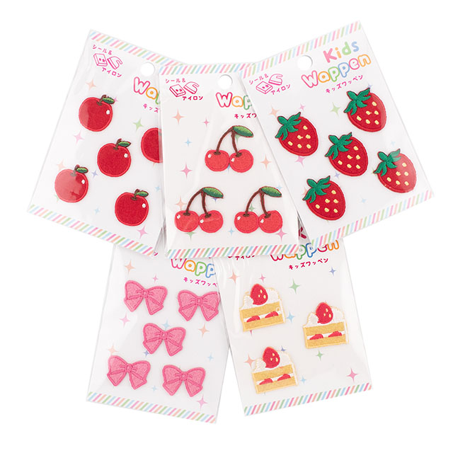 キッズワッペン(KDW-22) ケーキ 08Bf99_