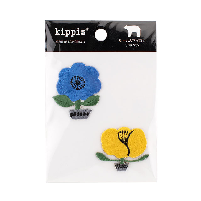 ワッペン kippis-キッピス-(KPWP-01) 冬の植物園 08Bf99j