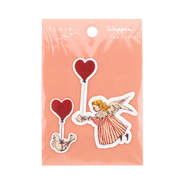 ワッペン くらはしれい(KRW-03) 愛を送る 08Bf99_