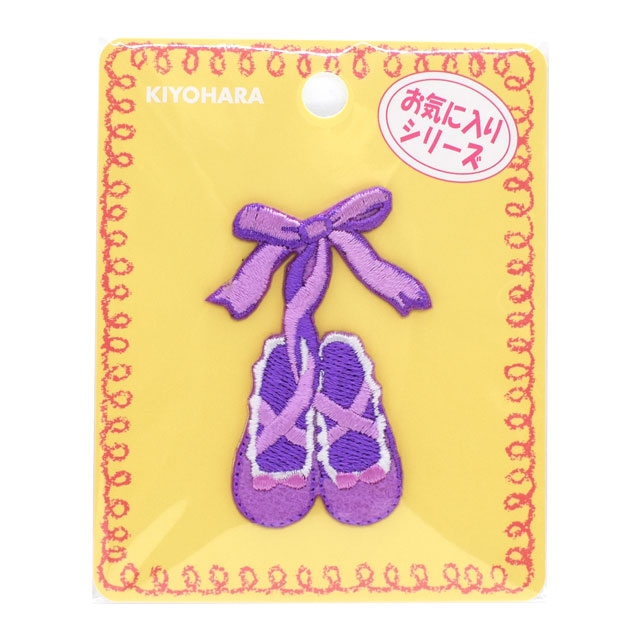 ワッペン お気に入りシリーズ トゥシューズ(MOW843) 08Bf99_
