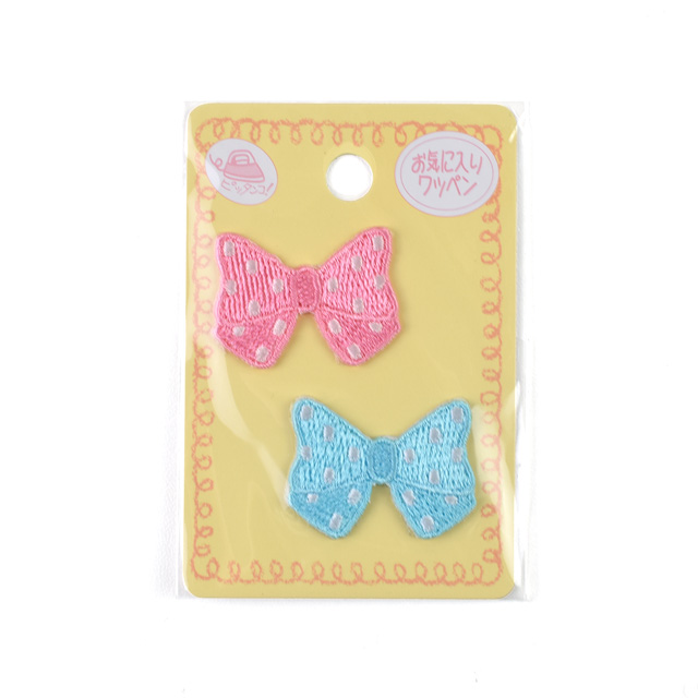 ワッペン お気に入りシリーズ （MOW-685）リボン 小 08Bf99_