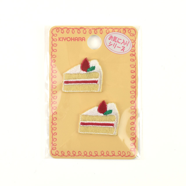 ワッペン お気に入りシリーズ (MOW-747)ケーキ 小 08Bf99_