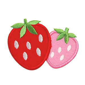 ワッペン お気に入りシリーズ(MOW-10) いちご 99Zz99_
