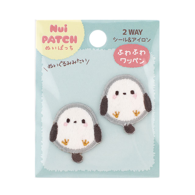 ぬいぱっち ふわふわワッペン（NPW-08） しまえなが 08Bf99_