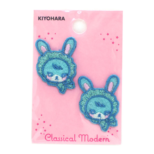 ミニワッペン クラシカルモダン ベビーラビット(CMOC-48) 08Bf99_