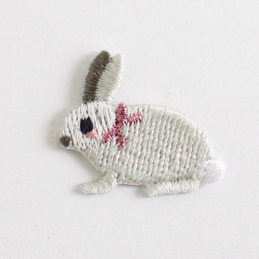 ワッペン 横田 pepi アイロン接着アップリケ ウサギ 08Bf99_